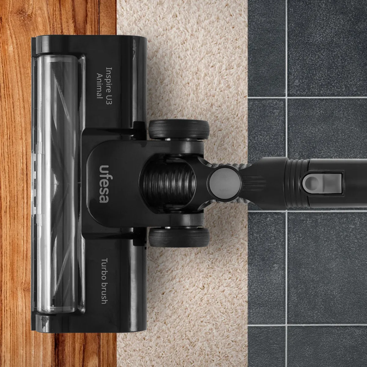 Ufesa Aspirador Escoba Inspire U3 Digital Animal 22.2V