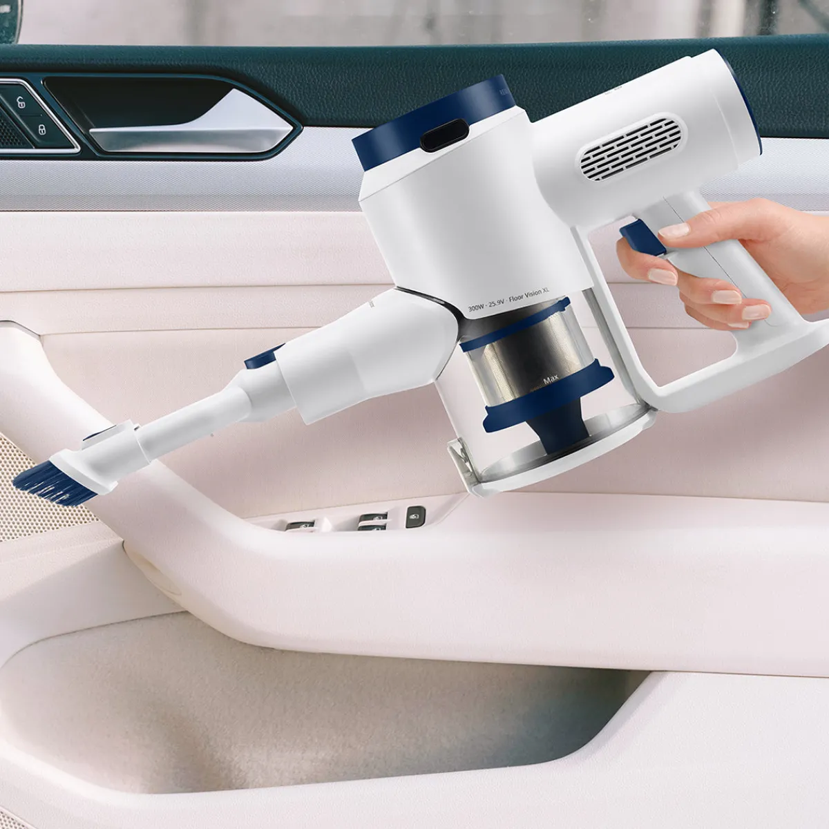 Ufesa Aspirador Escoba 25.9V U5 Digital Navy