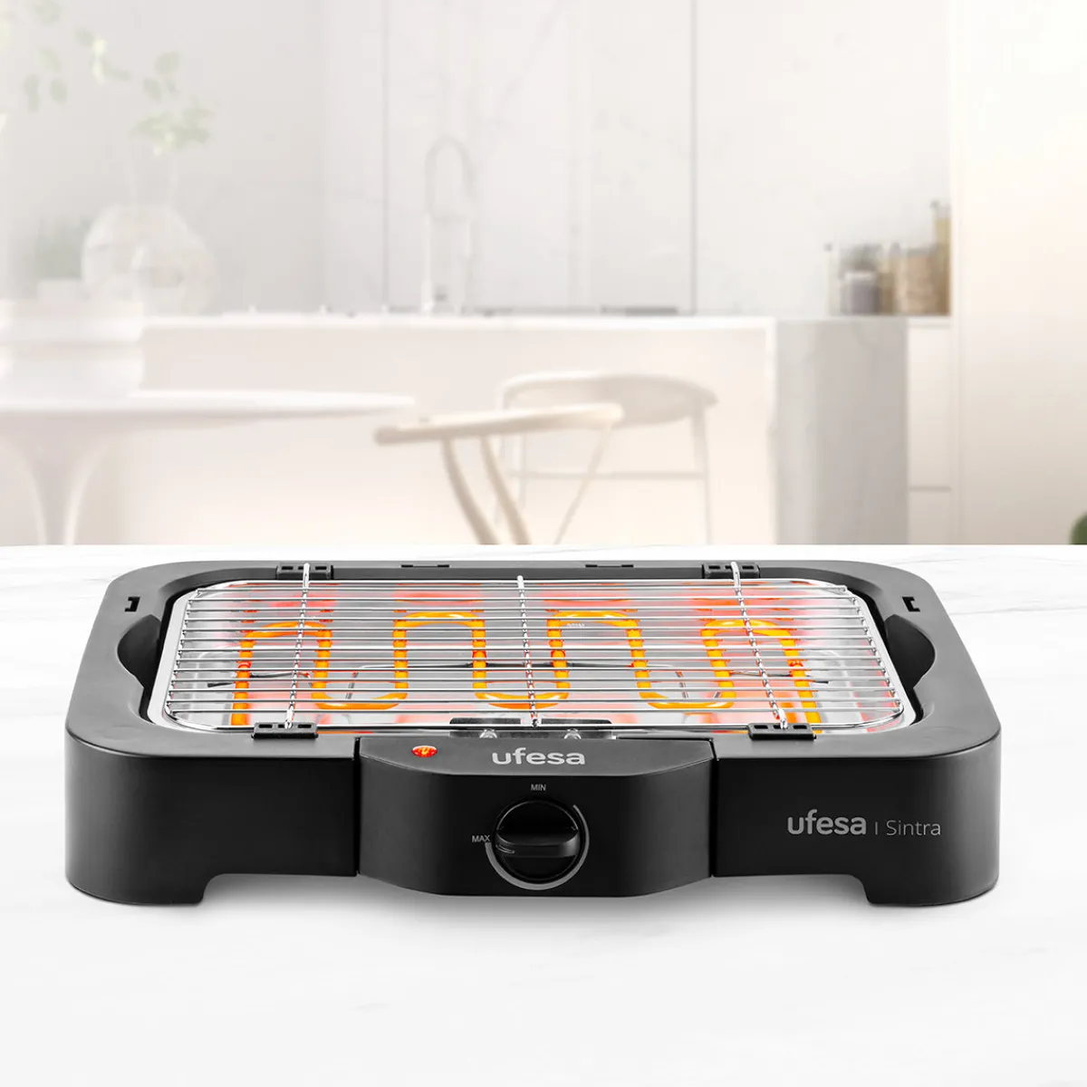 Ufesa Barbacoa eléctrica con patas Sintra 2300W