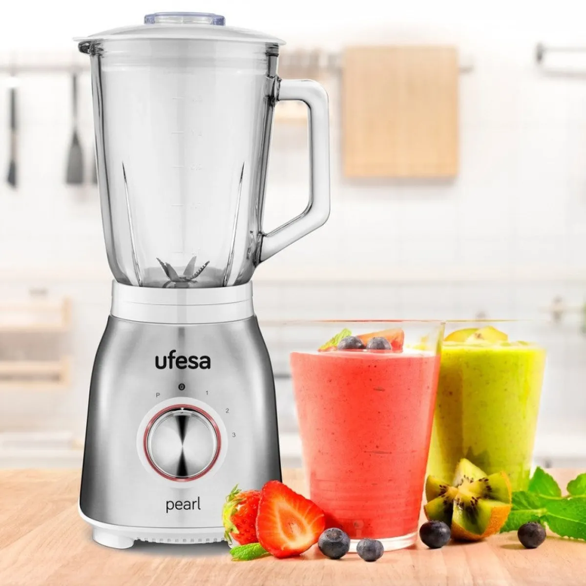 Ufesa Batidora de vaso Pearl 1,5L 1000W