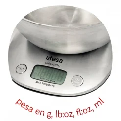 Ufesa Báscula de cocina BC1700 con bol