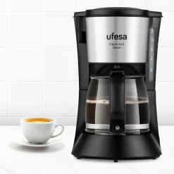 Ufesa Cafetera de Goteo CG7115 Capriccio 6 Delux