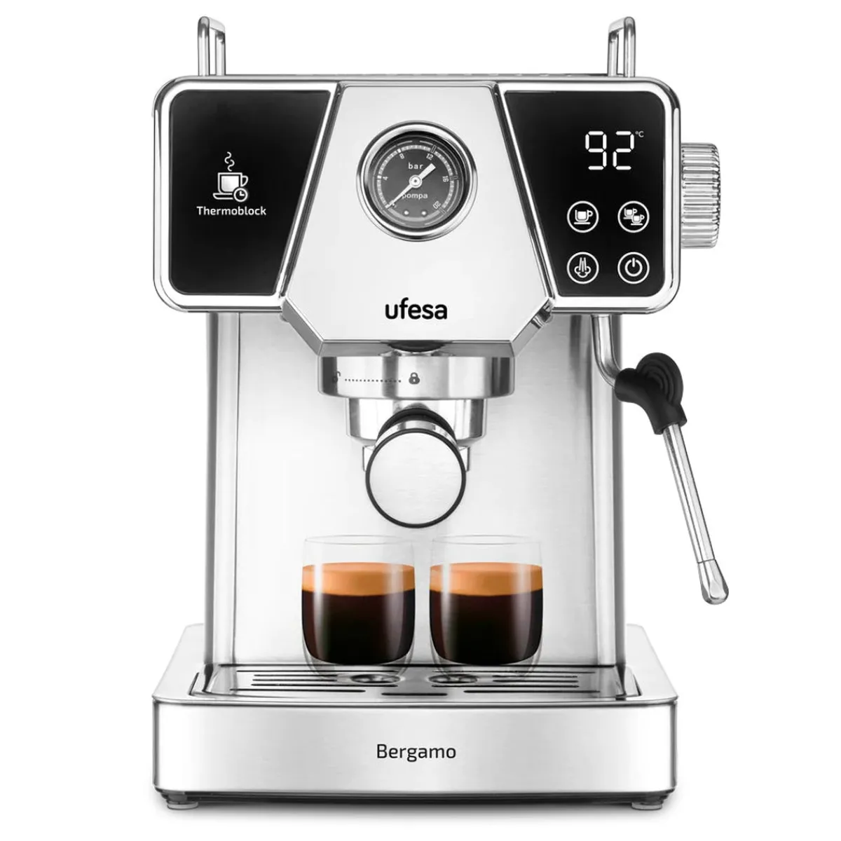 Ufesa Cafetera Espresso Bergamo
