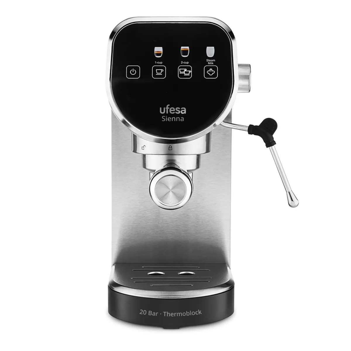 Ufesa Cafetera Espresso Thermoblock Sienna