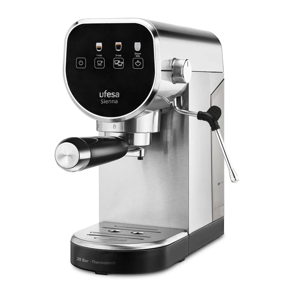 Ufesa Cafetera Espresso Thermoblock Sienna