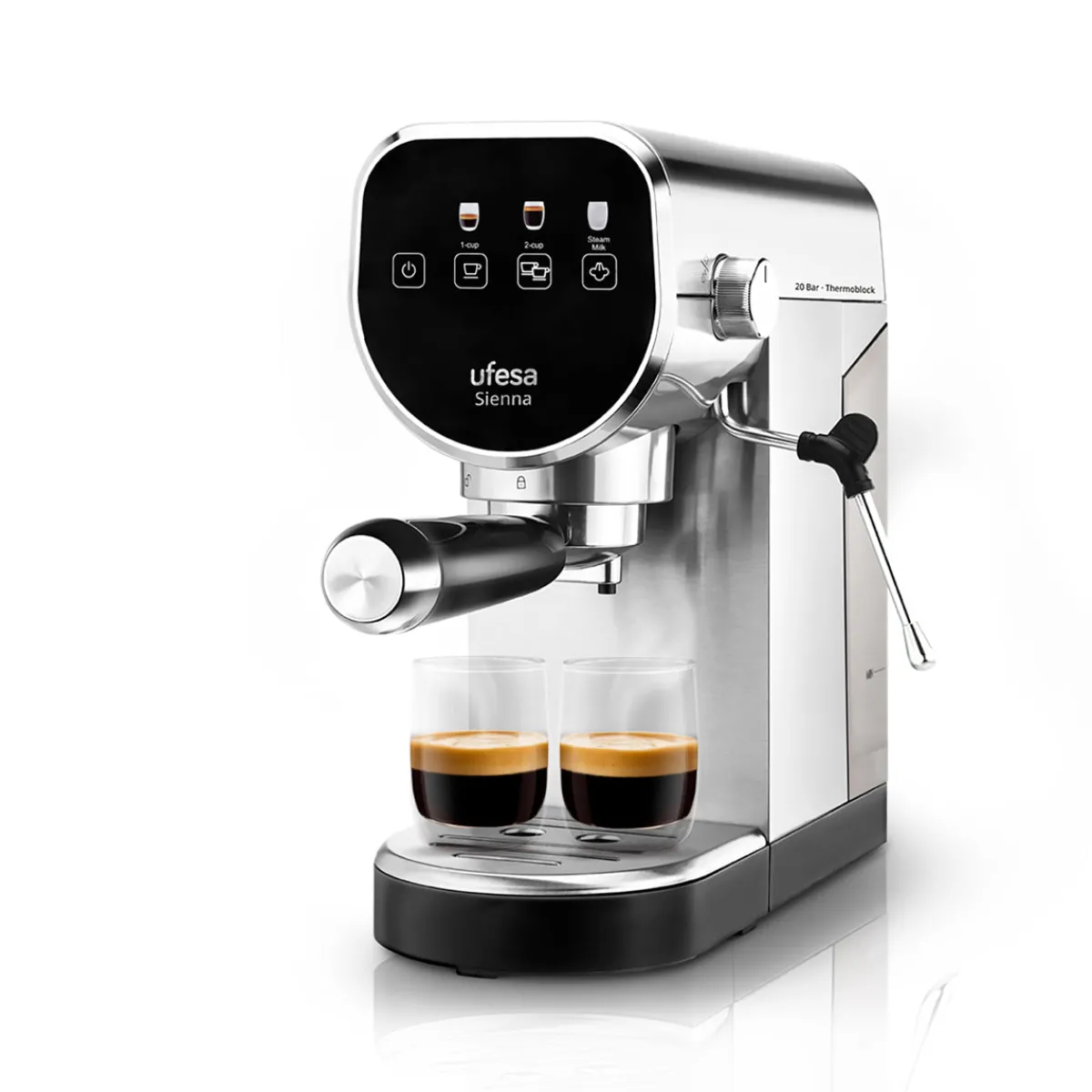 Ufesa Cafetera Espresso Thermoblock Sienna