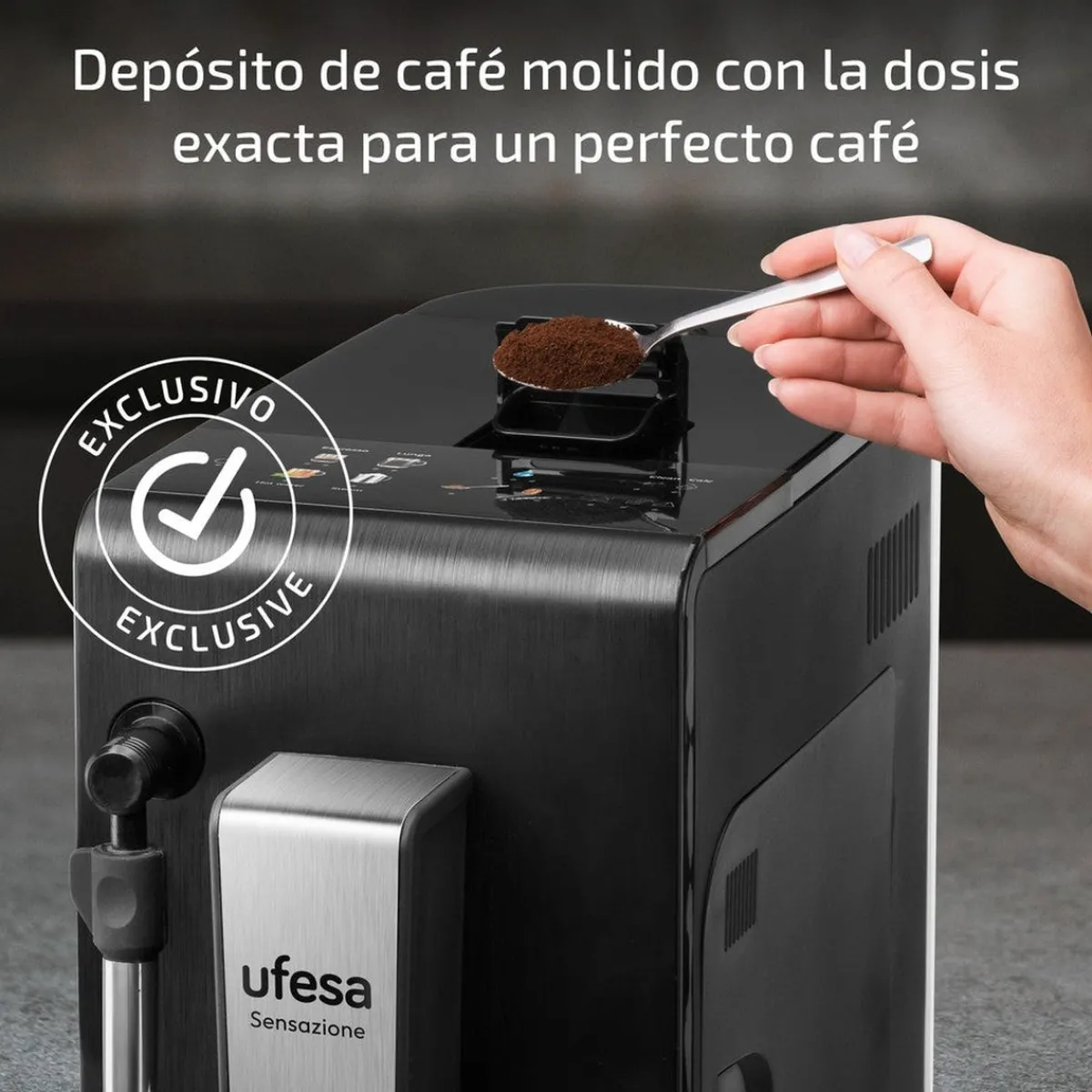 Ufesa Cafetera Superautomática Sensazione