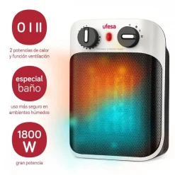 Ufesa Calefactor cerámico vertical CC1800IP