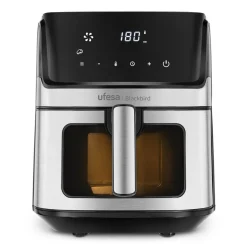 Ufesa Freidora de aire digital 6.5L Blackbird Inox