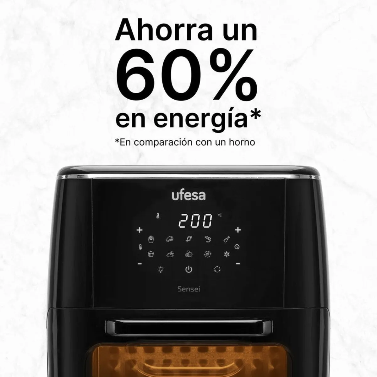 Ufesa Freidora de aire digital 12L Sensei