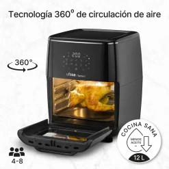 Ufesa Freidora de aire digital 12L Magister