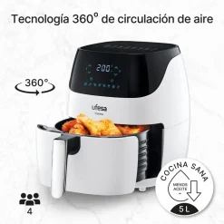 Ufesa Freidora de aire digital 5L Elektra