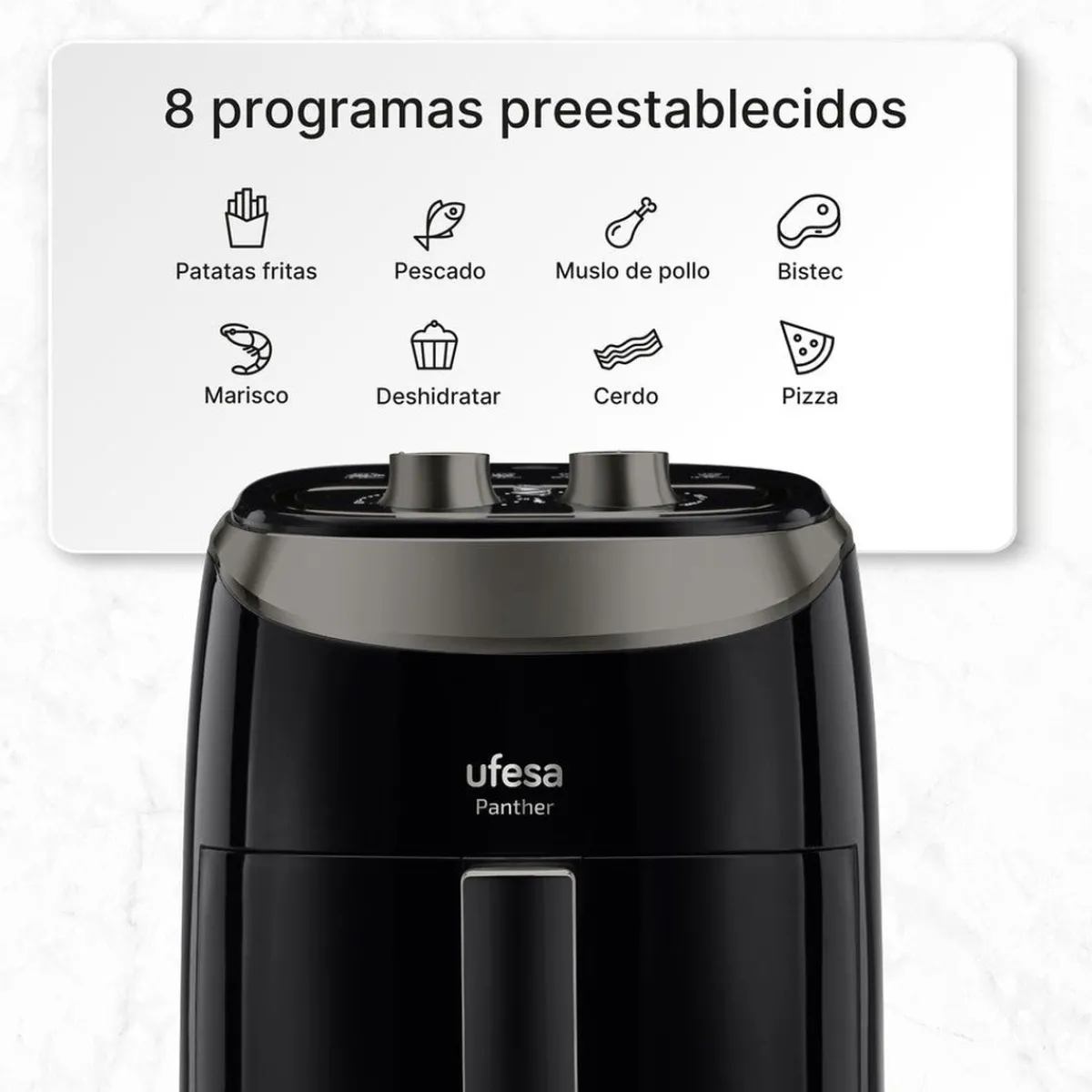 Ufesa Freidora de aire 3.5L Panther