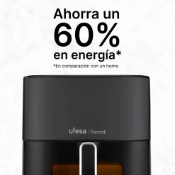 Ufesa Freidora de aire 6L Parrot con vapor y doble resistencia