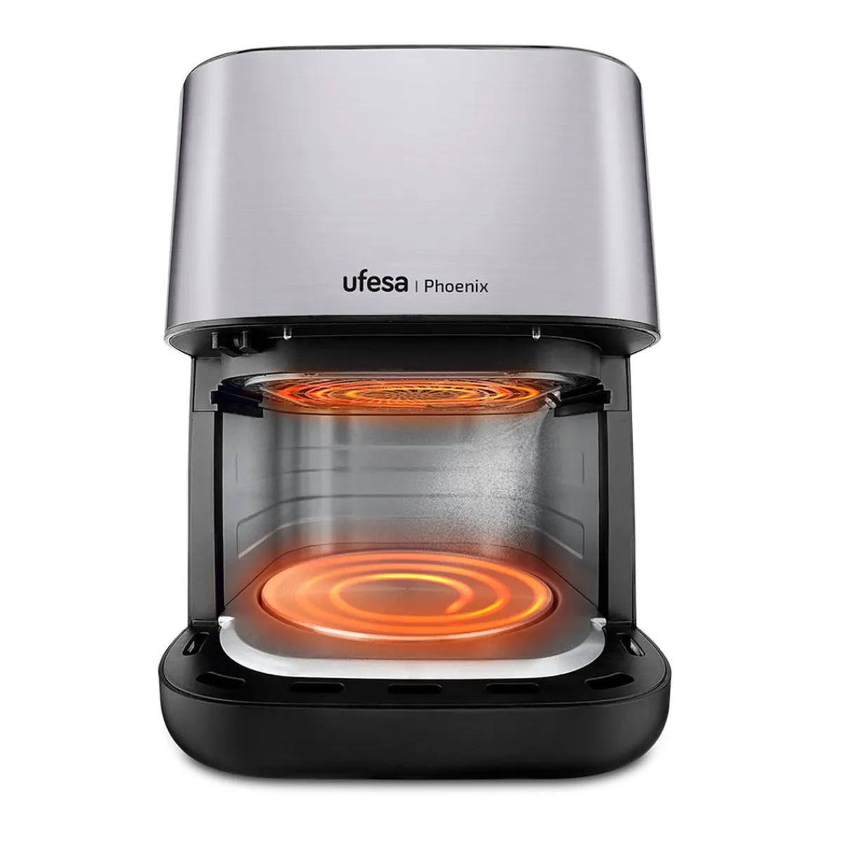 Ufesa Freidora de aire 6L Phoenix con vapor y doble resistencia