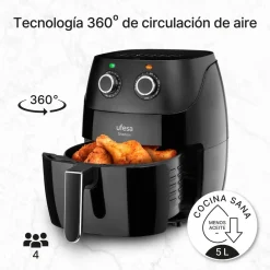 Ufesa Freidora de aire 5L Shadow
