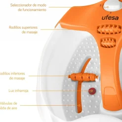 Ufesa Hidromasajeador de pies BH5700 con 3 posiciones