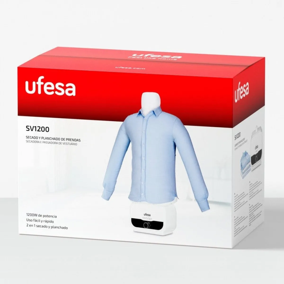 Ufesa Maniquí de planchado vertical SV1200