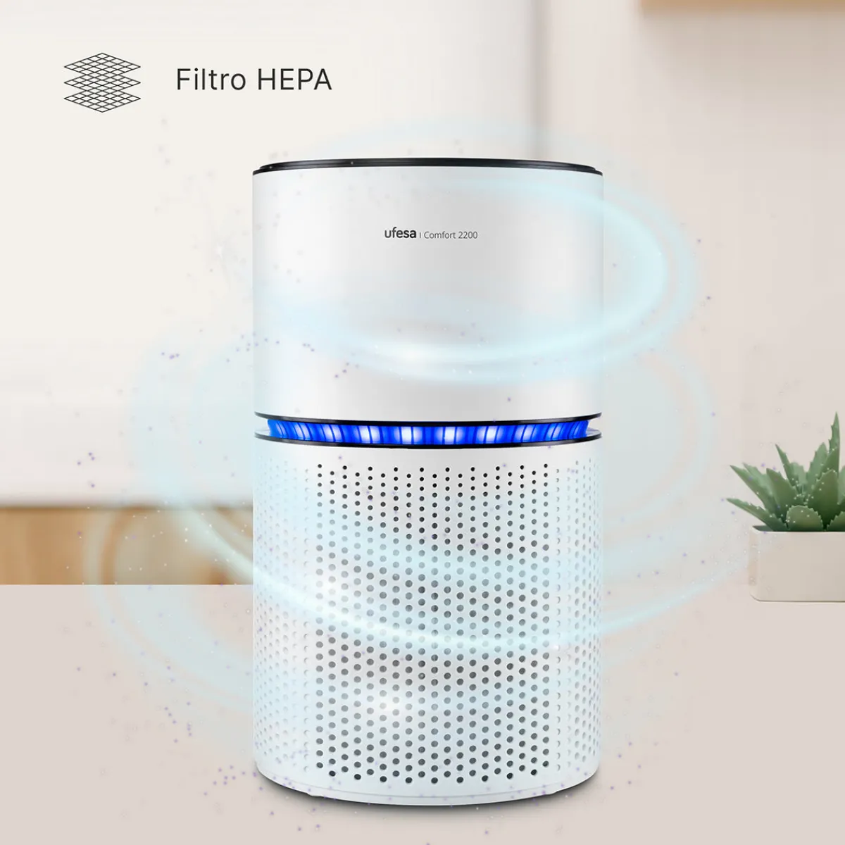 Ufesa Purificador de Aire Comfort 2200