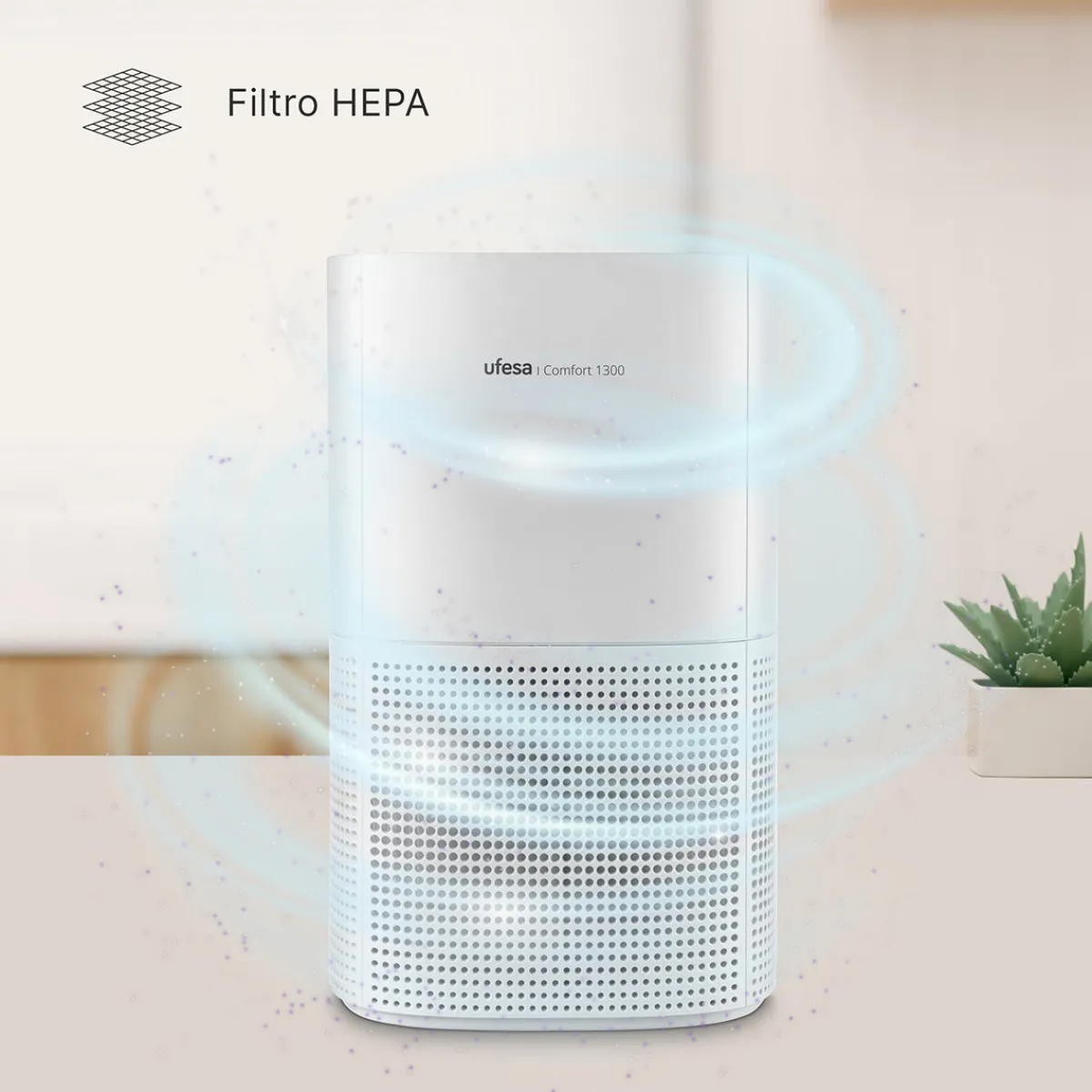 Ufesa Purificador de Aire Comfort 1300