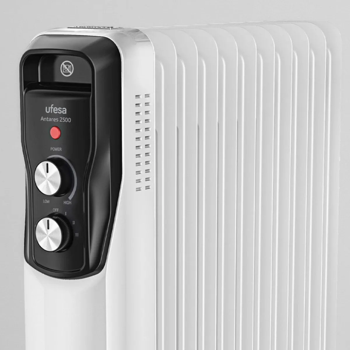 Ufesa Radiador de aceite Antares 2500 con 11 elementos