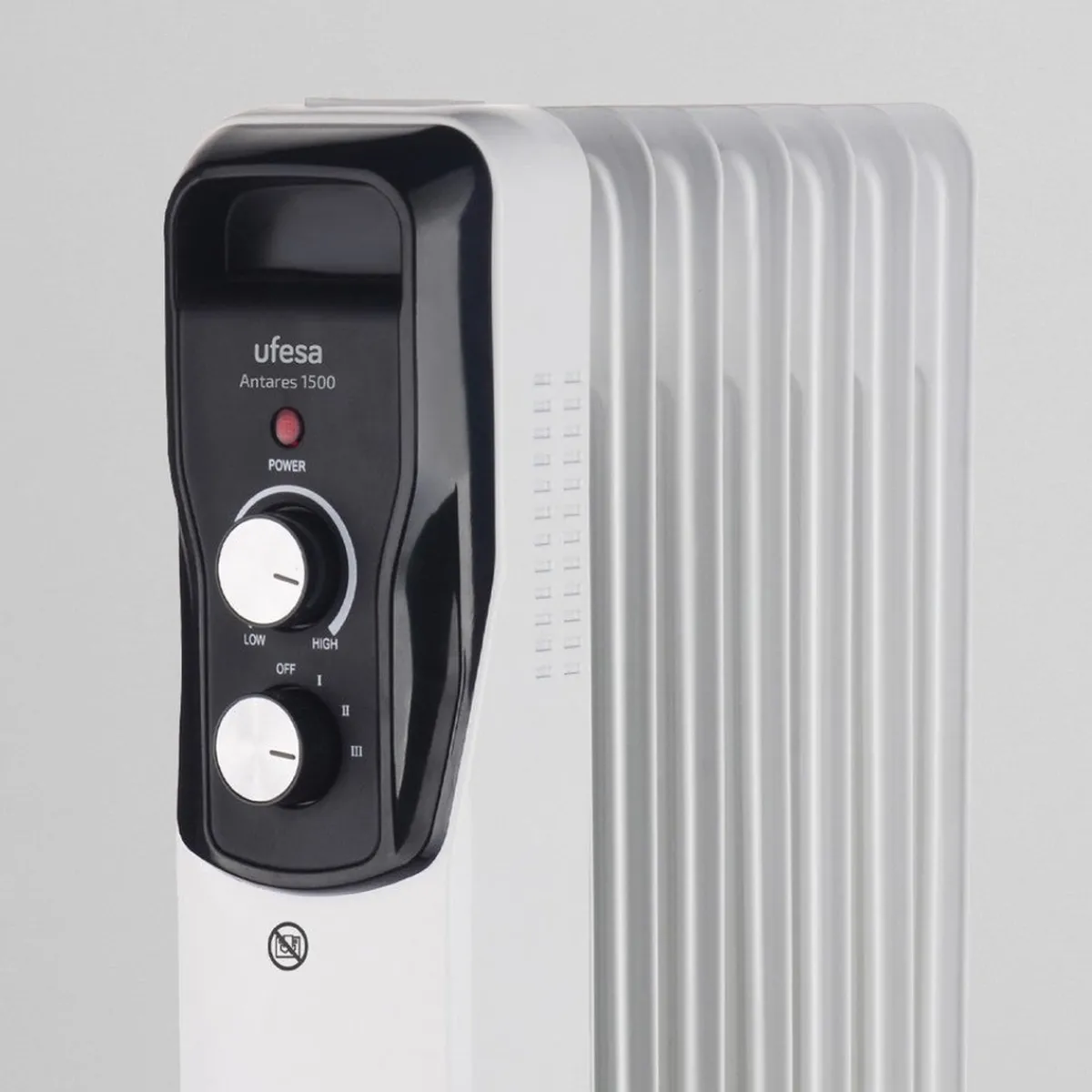 Ufesa Radiador de aceite Antares 1500 con 7 elementos