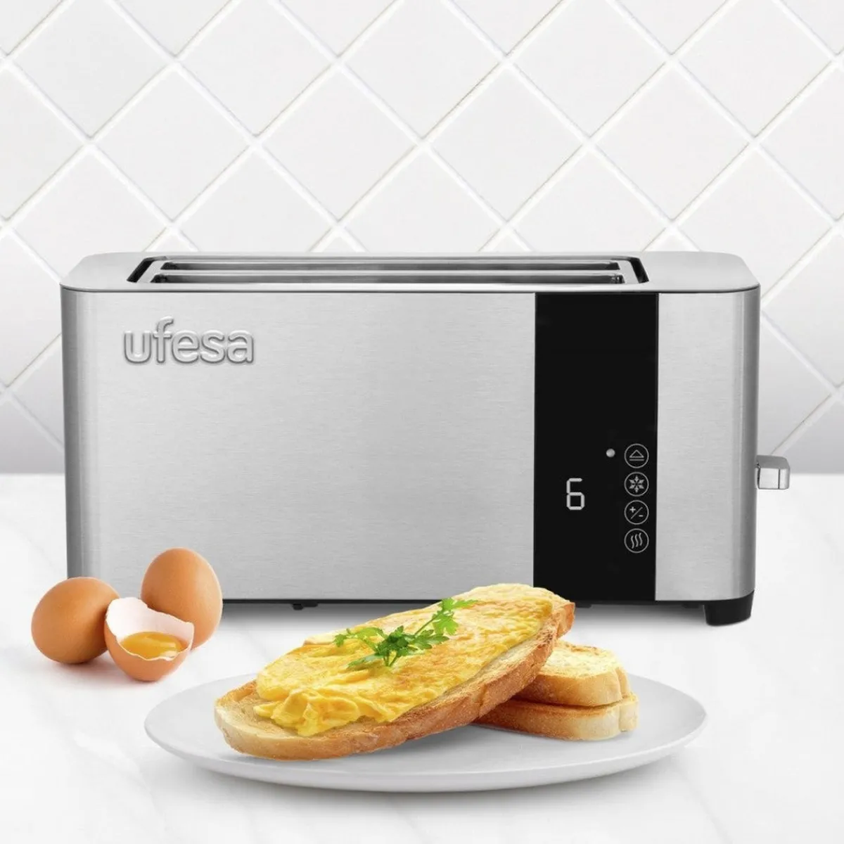 Ufesa Tostador digital Duo Plus Delux