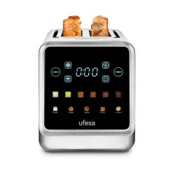 Ufesa Tostador digital OneTouch Duo de 2 ranuras 850W