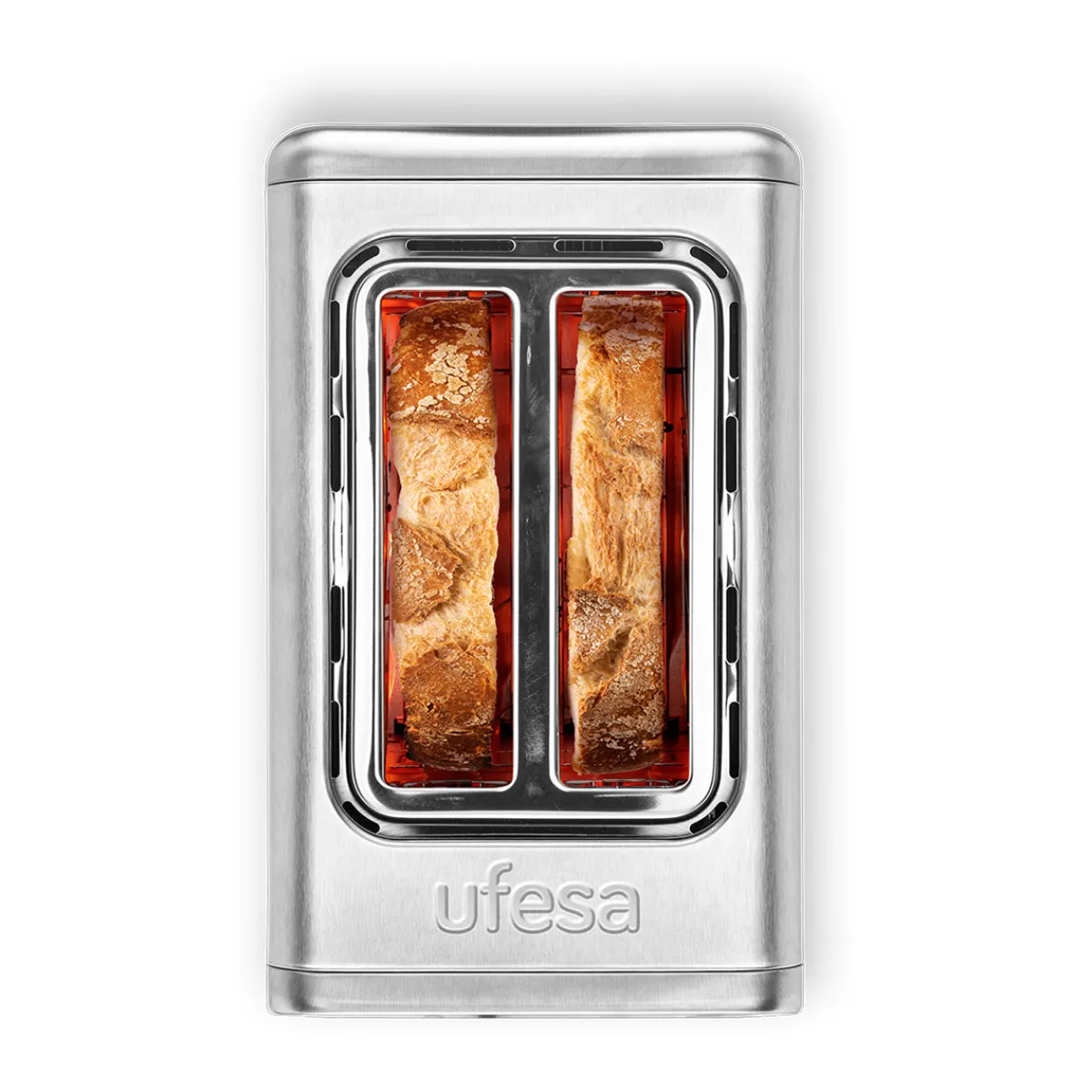 Ufesa Tostador digital OneTouch Duo de 2 ranuras 850W