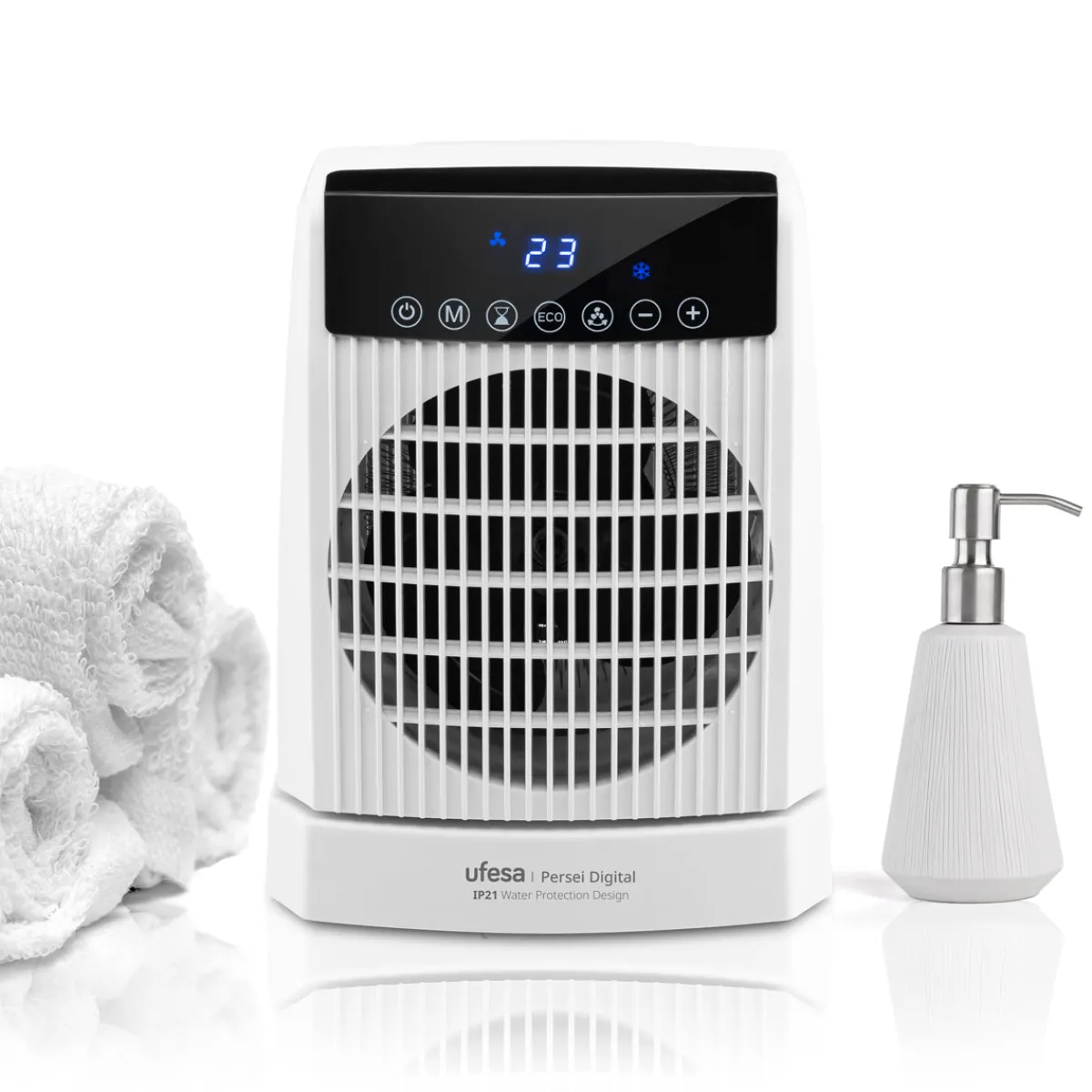 Ufesa Ventilador Calefactor Persei Digital