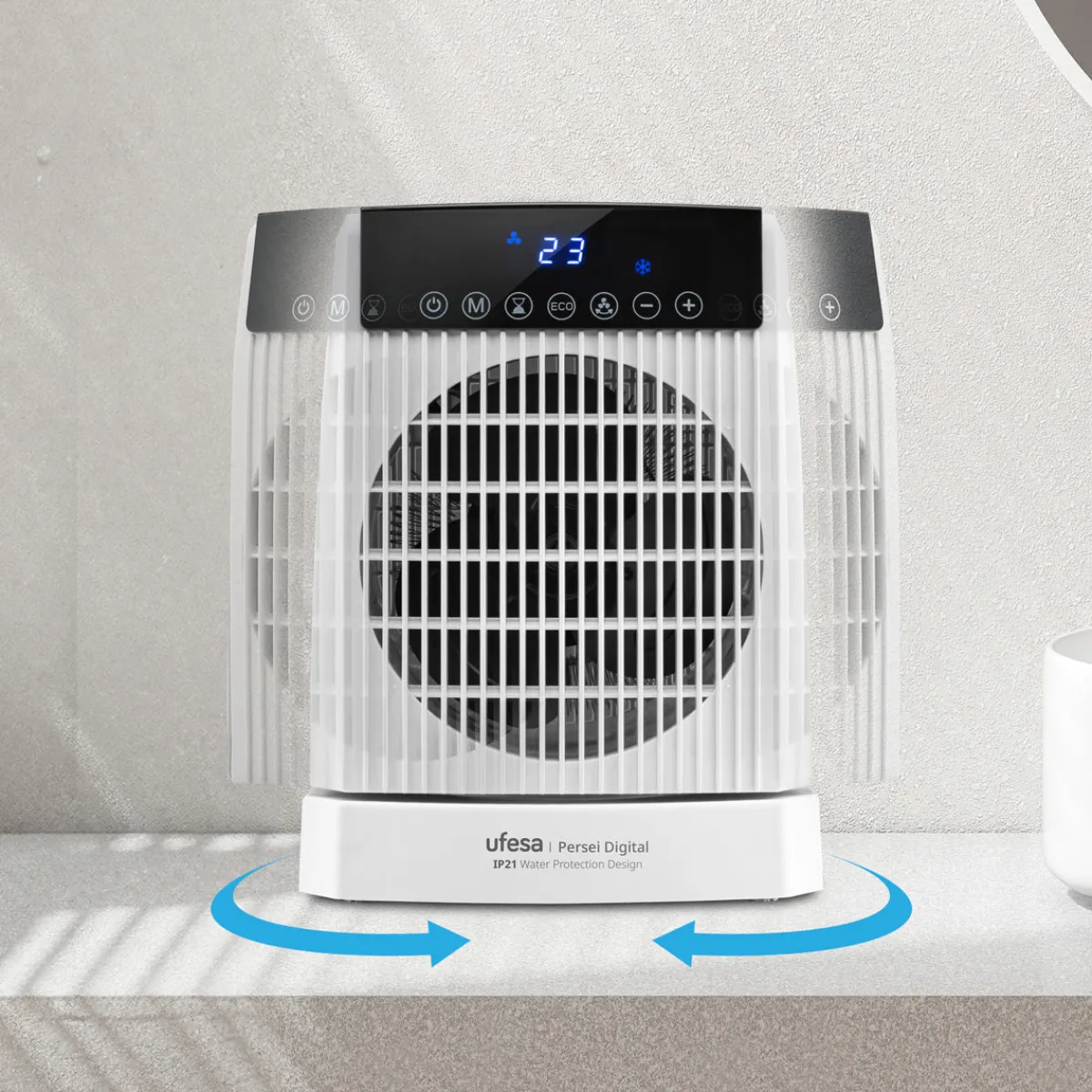 Ufesa Ventilador Calefactor Persei Digital
