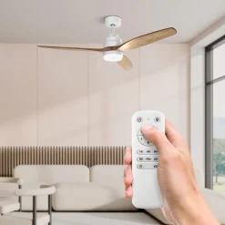 Ufesa Ventilador de techo con luz CFNP
