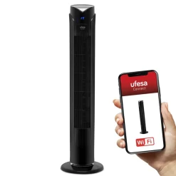 Ufesa Ventilador de torre Oslo WiFi